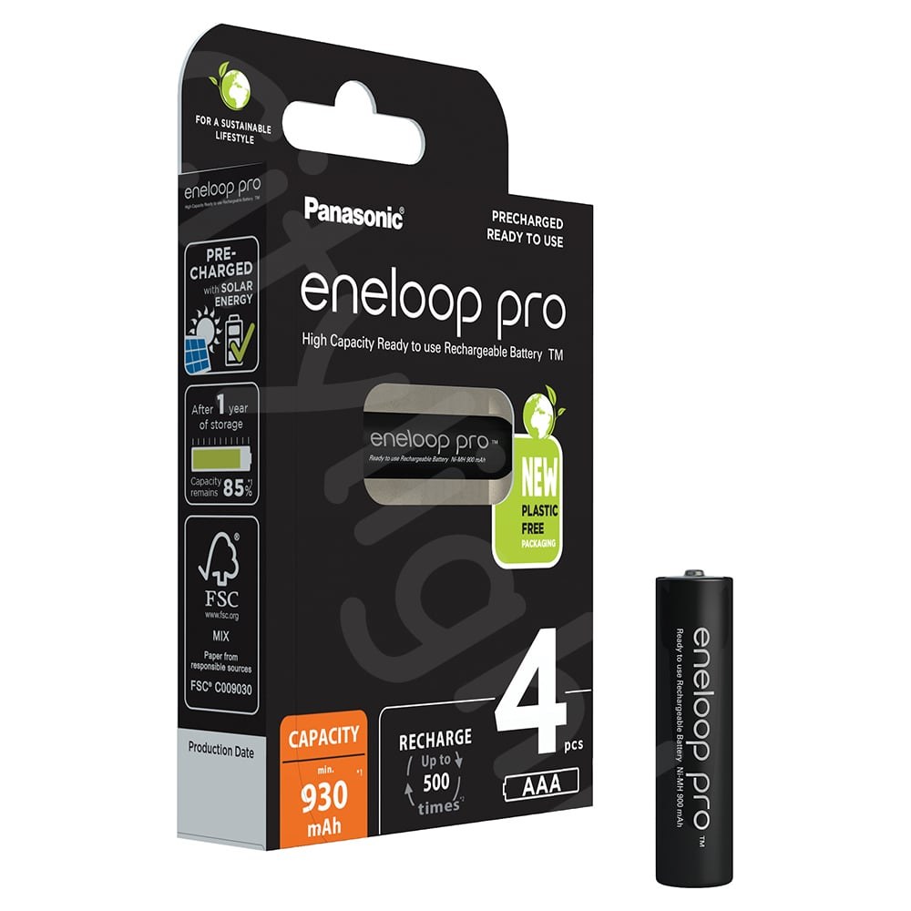 Аккумулятор AAA Panasonic eneloop Pro 930 мАч
