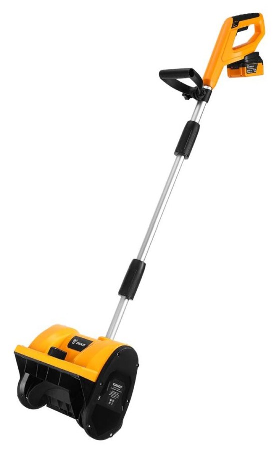 Аккумуляторная лопата для снега Deko ST21V