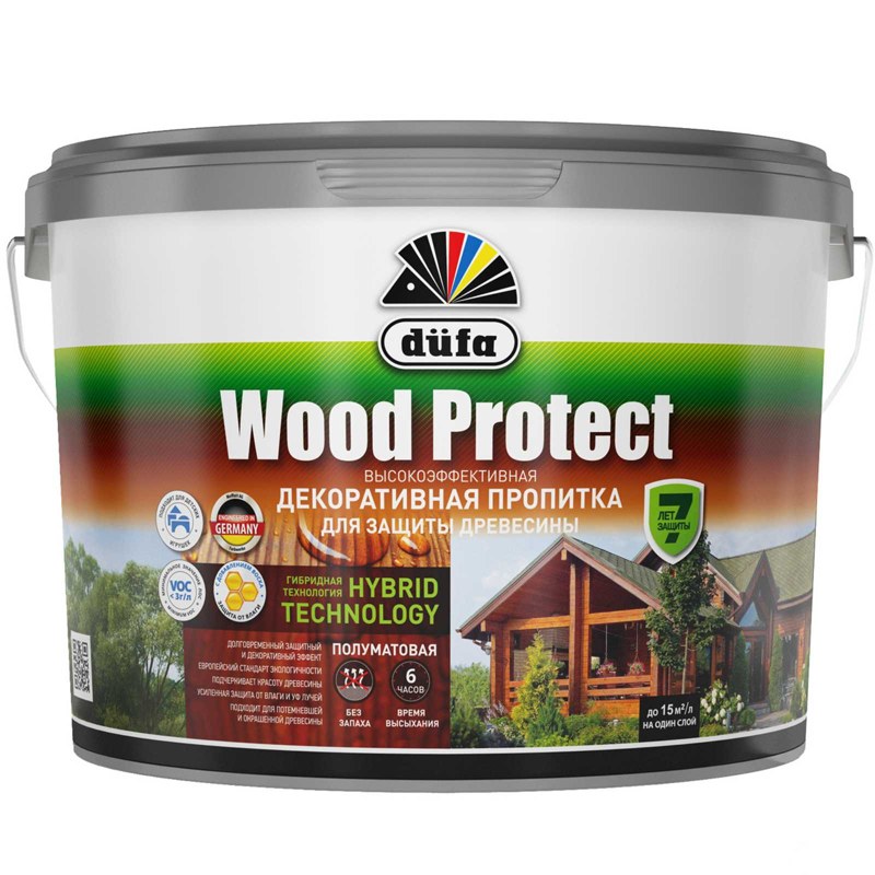 Антисептик для древесины Dufa Wood Protect