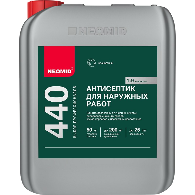 Антисептик для древесины NEOMID 440 Eco