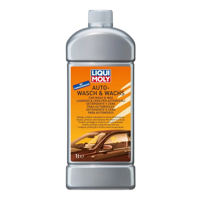 Автошампунь с воском Liqui Moly Auto-Wasch and Wachs