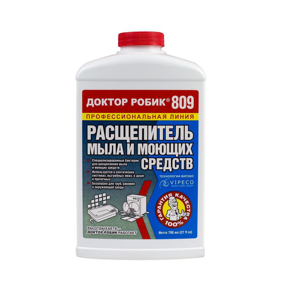 Доктор Робик 809 — против мыла и моющих средств