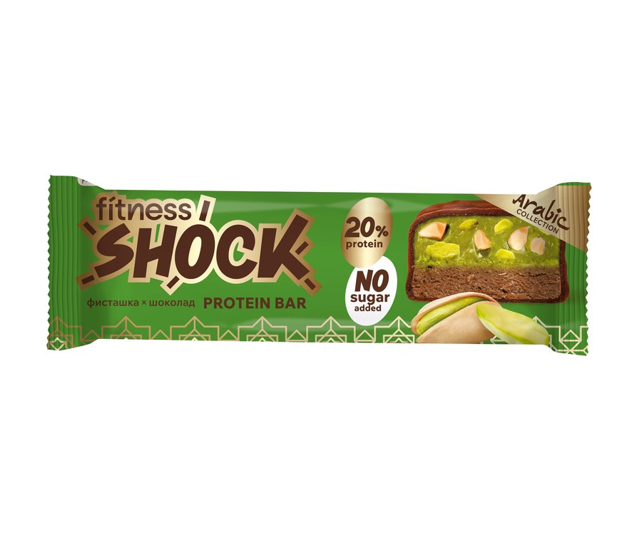 Протеиновый батончик FitnesShock