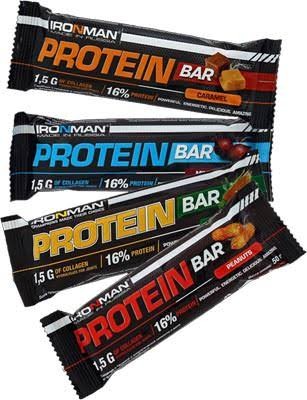 Протеиновый батончик IRONMAN Protein Bar