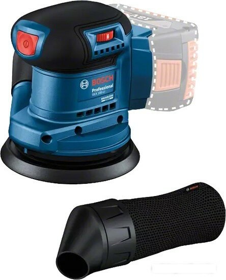 Аккумуляторная эксцентриковая шлифмашина Bosch GEX 185-LI
