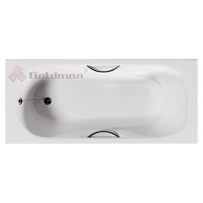 Чугунная ванна Goldman Donni 170x75