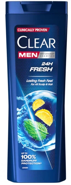Мужской шампунь Clear Men Энергия свежести