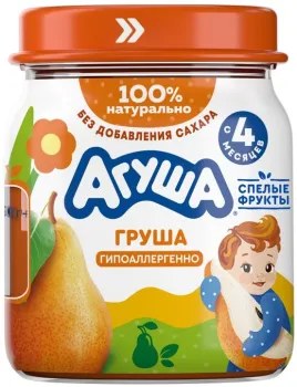 Пюре Агуша Груша