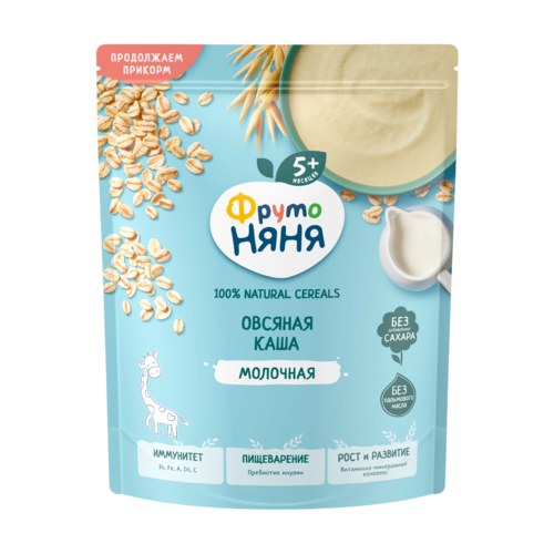 Каша ФрутоНяня овсяная молочная