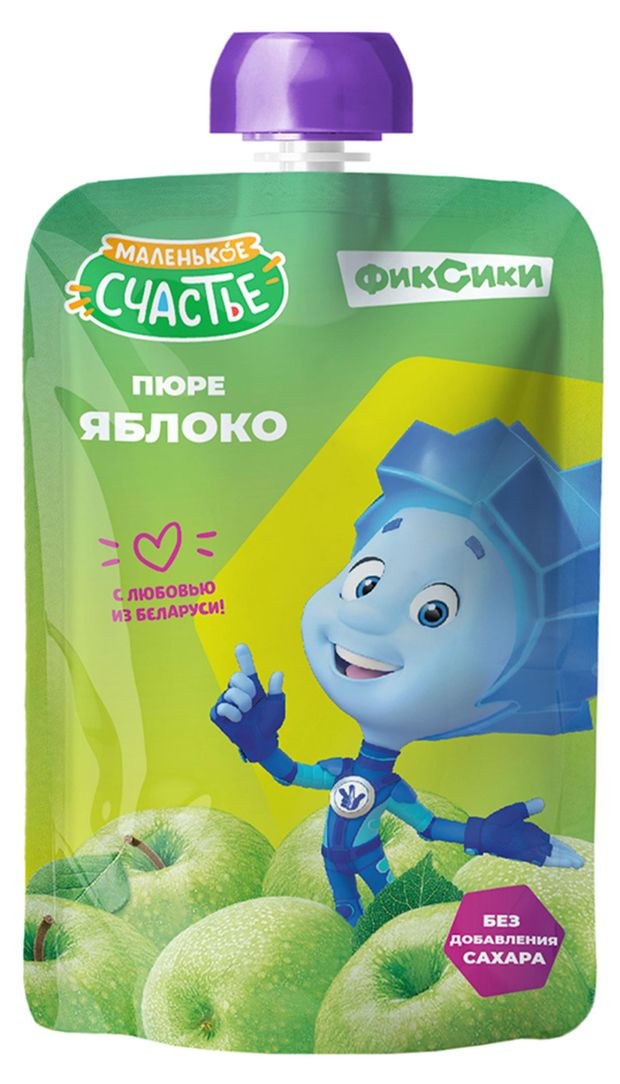 Пюре Маленькое счастье Яблоко