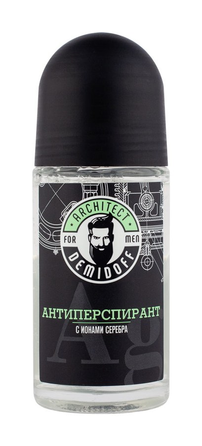 Роликовый антиперспирант Architect Demidoff с ионами серебра