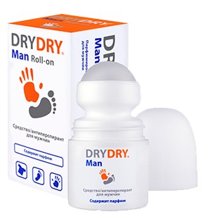 Роликовый антиперспирант Dry Dry Man Roll-on