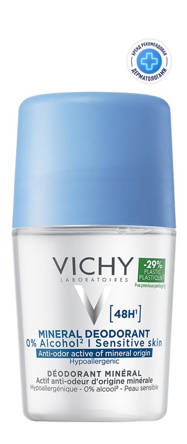 Дезодорант Vichy Mineral 48H ролик