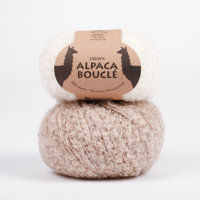 Пряжа Drops Alpaca Bouclé