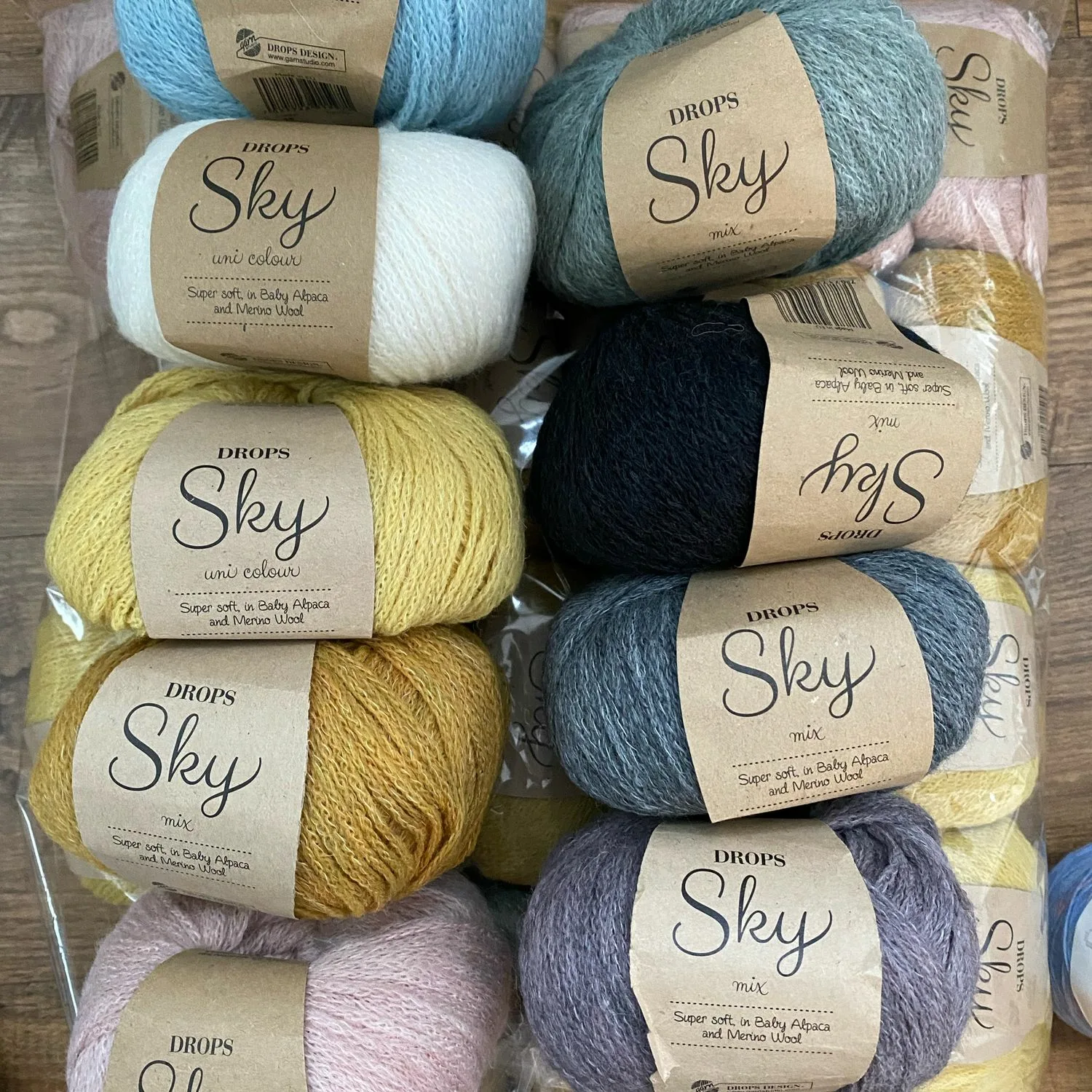 Пряжа Drops Sky
