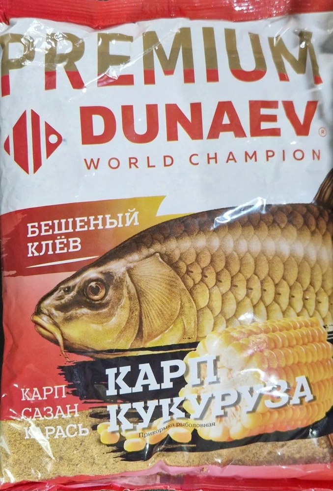 Прикормка Dunaev Premium Карп-Сазан Кукуруза