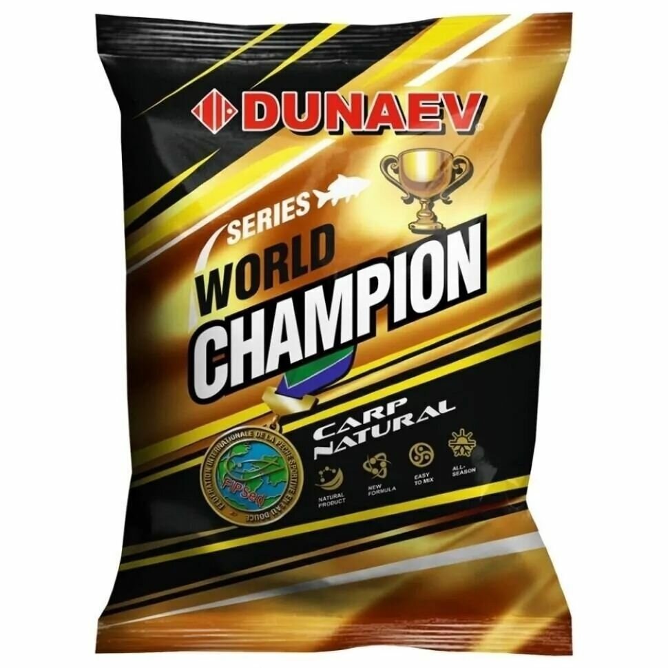 Прикормка Dunaev World Champion Carp Natural