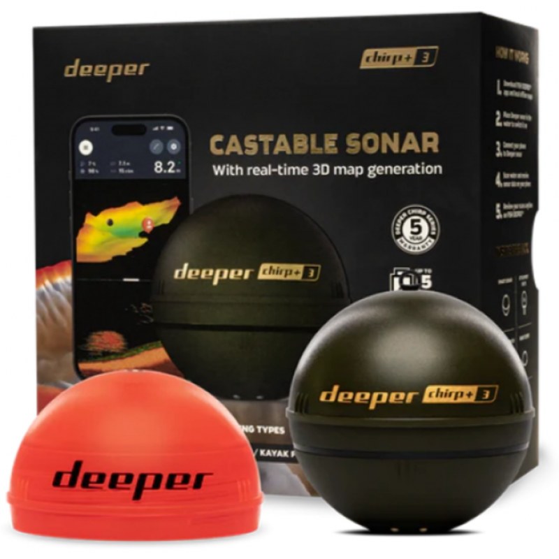 Эхолот Deeper Smart Sonar CHIRP+ 3