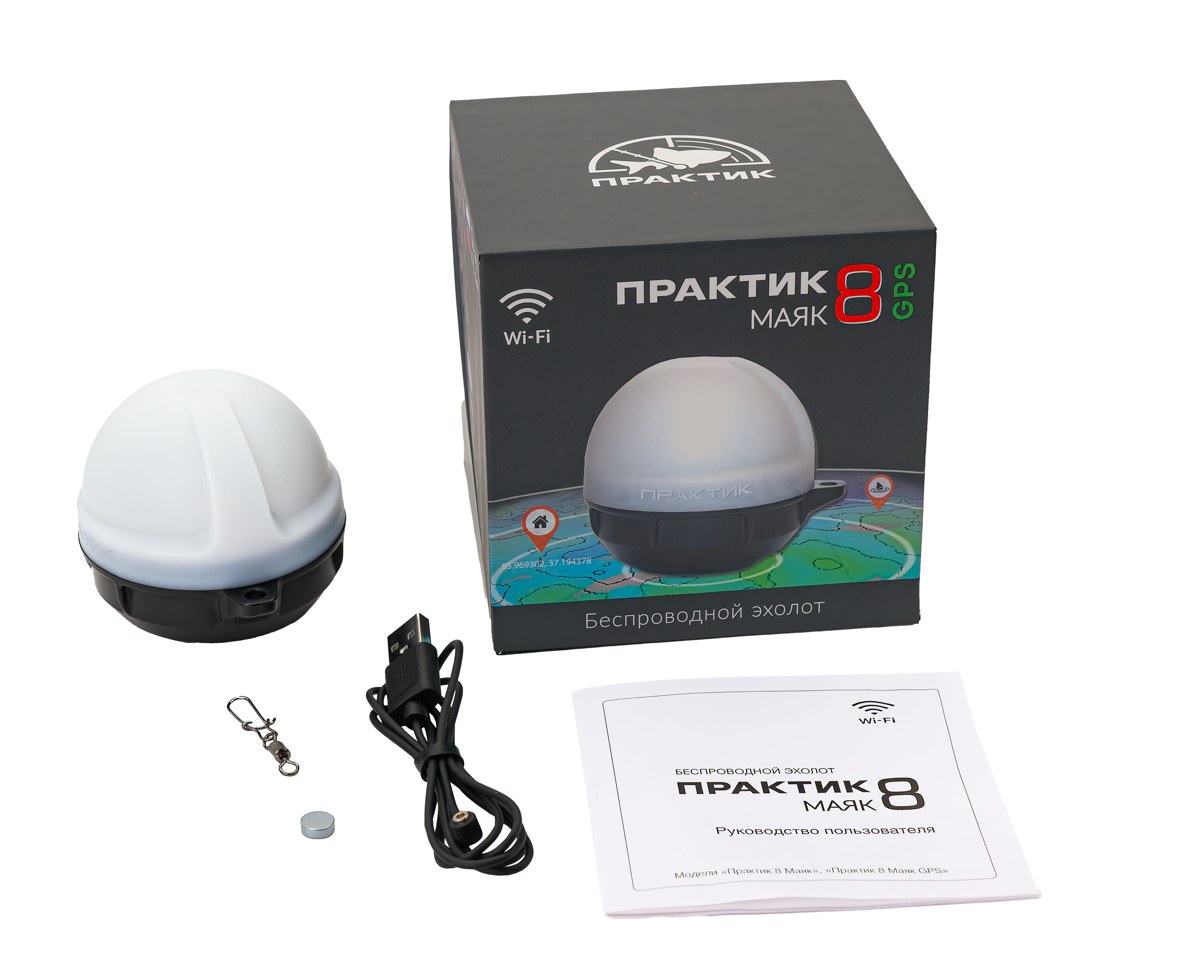 Эхолот Практик 8 Маяк GPS
