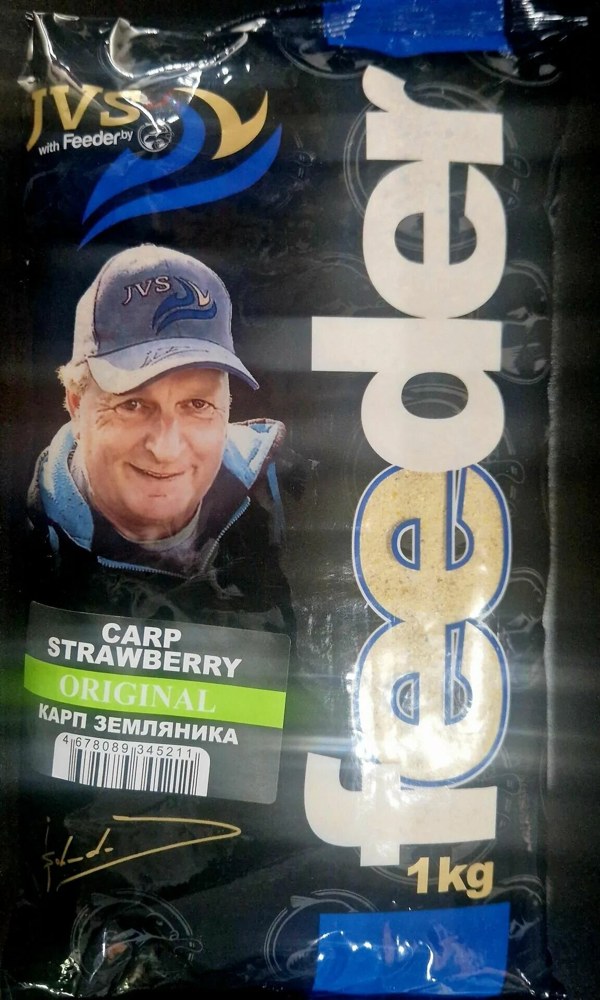 Прикормка FeederBy JVC Original Carp Strawberry