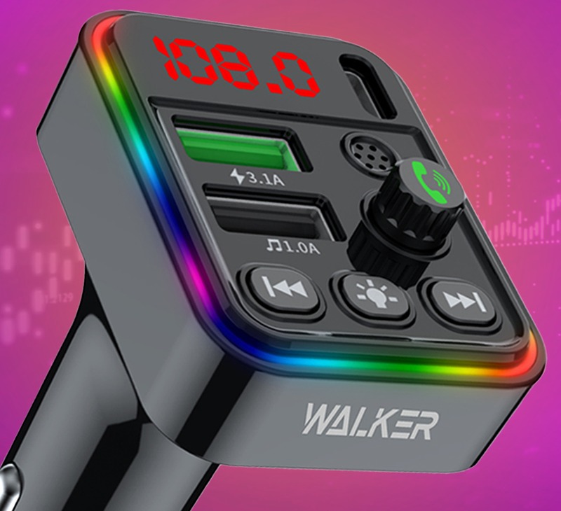 FM-трансмиттер WALKER WAFM-520