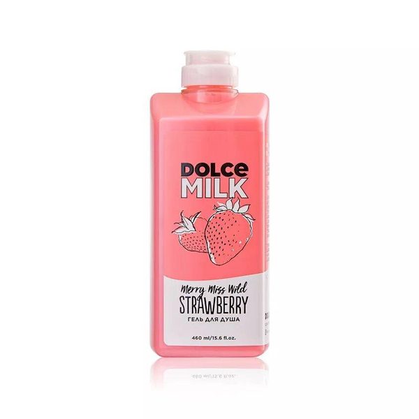 Гель для душа Dolce Milk Мисс Клубничный компромисс