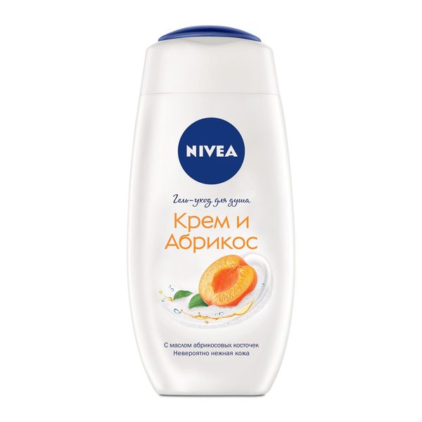 Гель для душа Nivea Крем и абрикос