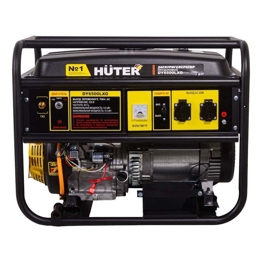 Гибридный генератор Huter DY6500LXG