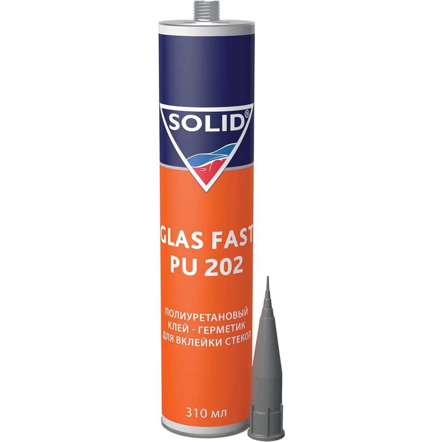 Клей для вклейки стёкол SOLID GLAS FAST PU 202
