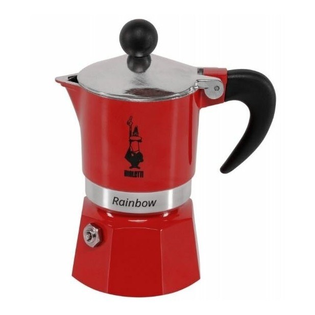 Гейзерная кофеварка Bialetti Rainbow на 1 чашку