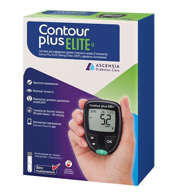 Глюкометр Contour Plus Elit