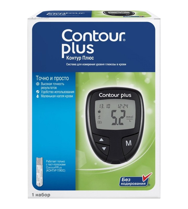 Глюкометр Contour Plus
