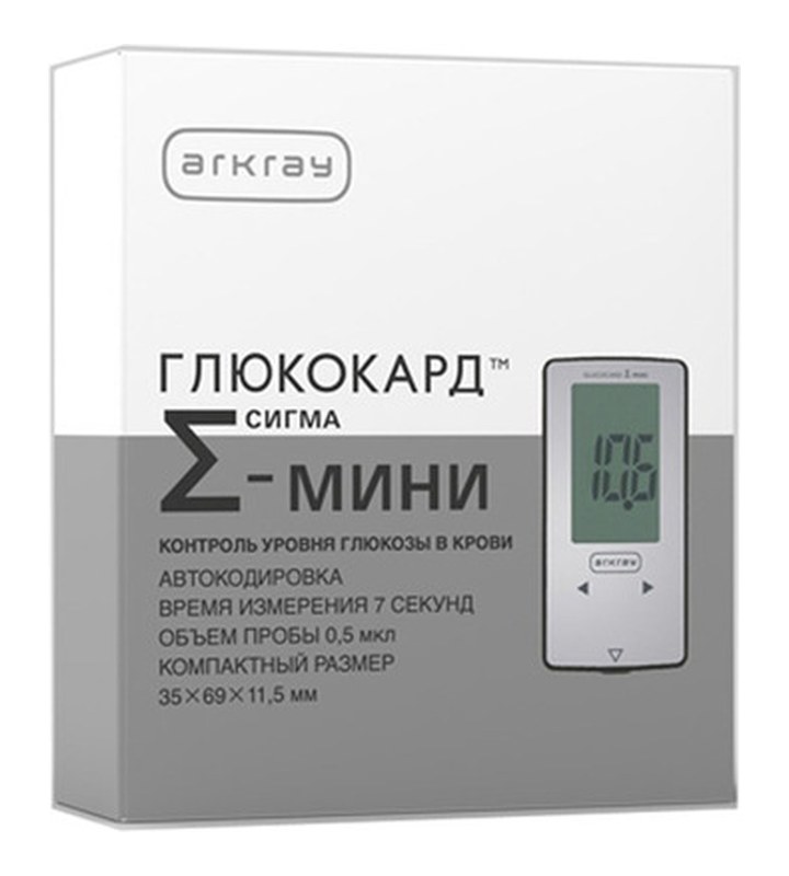 Глюкометр Glucocard Sigma Mini