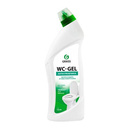 Гель для унитаза Grass WC-Gel Анти-ржавчина