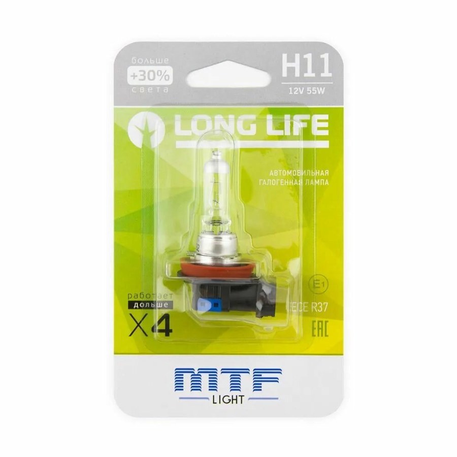 Лампа H11 MTF Light Long Life