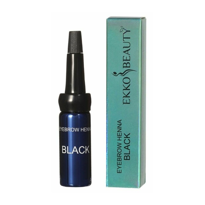 Хна для бровей EkkoBeauty Black