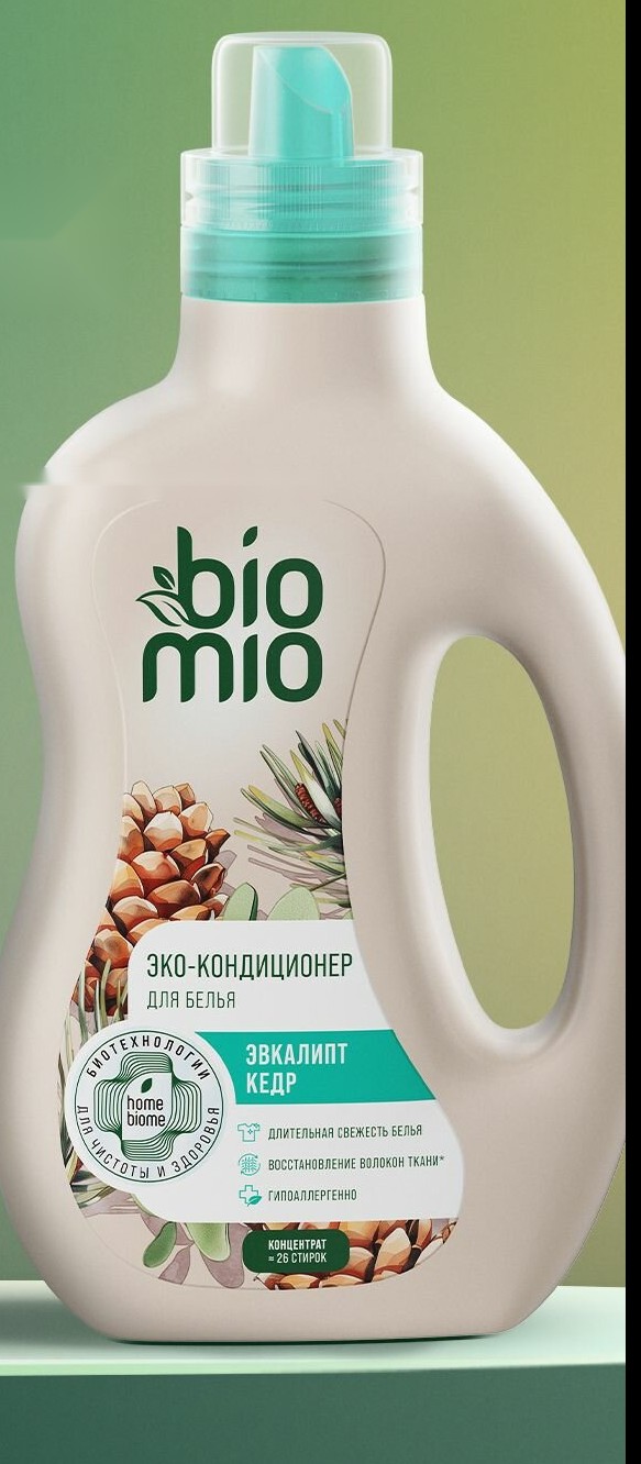 Кондиционер для белья BioMio Bio-Soft «Эвкалипт-кедр» 800 мл