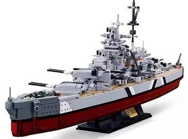 Конструктор Sluban M38-B1102 Линкор Бисмарк