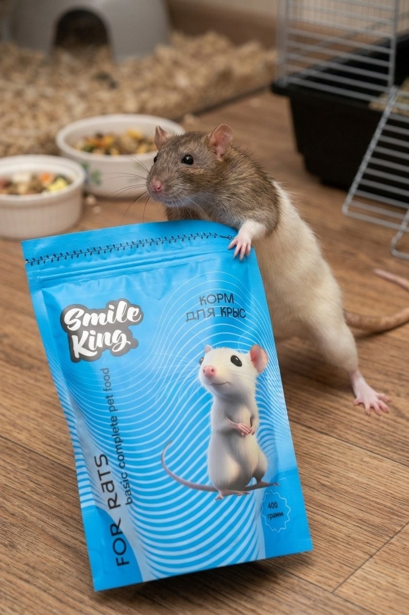 Корм для крыс Smile King