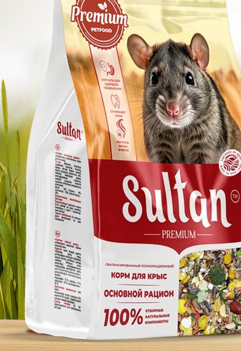 Корм для крыс Sultan Premium