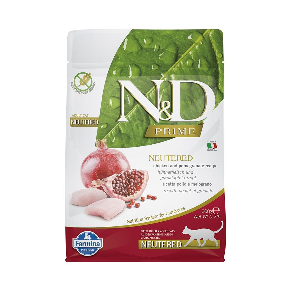Сухой корм Farmina N&D Prime Neutered с курицей и гранатом