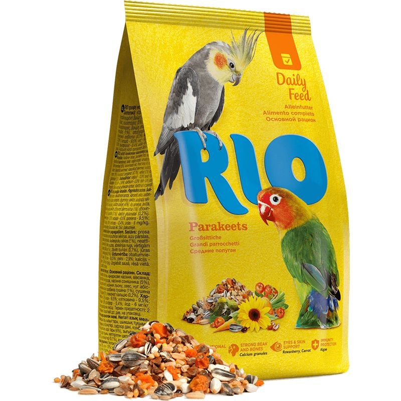 Корм Rio для средних попугаев