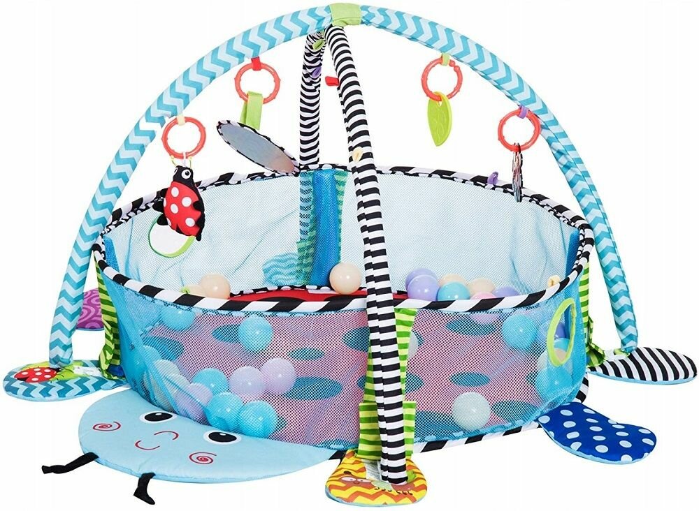 Развивающий коврик Konig Kids Божья коровка 3в1