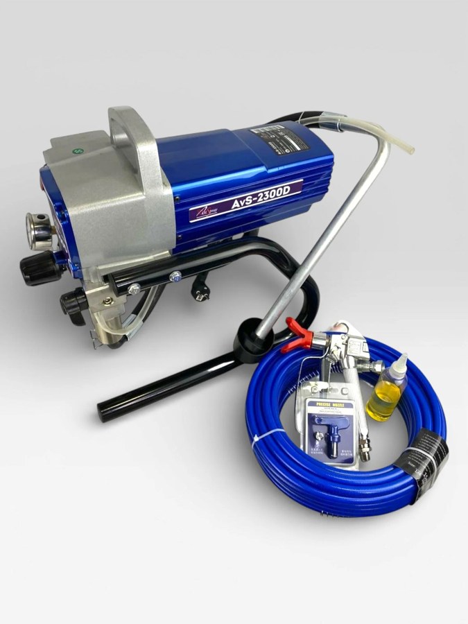 Безвоздушный окрасочный аппарат AktiSpray AvS-2300D