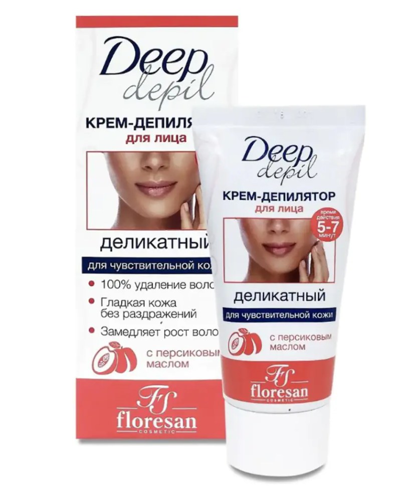 Крем-депилятор Floresan Deep Depil для лица