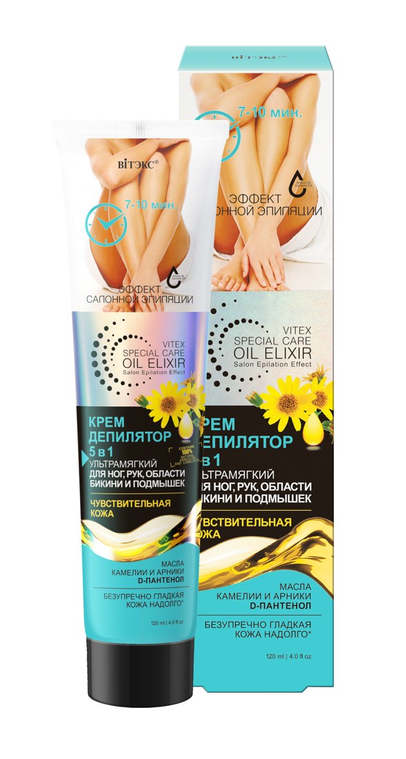 Крем-депилятор Витэкс Special Care Oil Elixir 5 в 1
