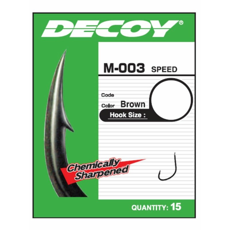 Крючок Decoy M-003 Speed
