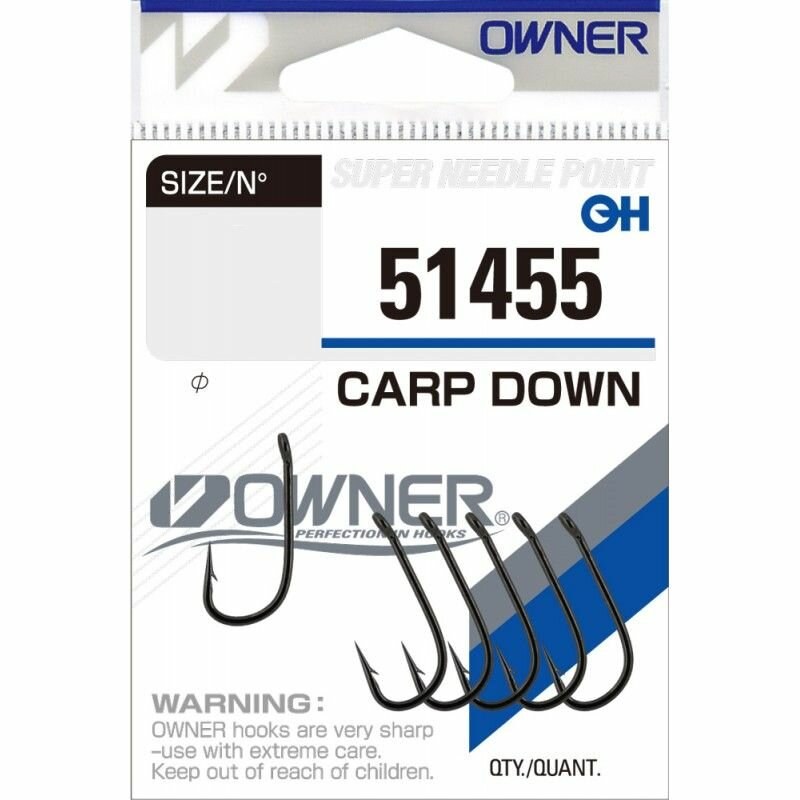 Крючок Owner Carp Down