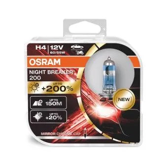 Галогенная лампа Osram Night Breaker 200 H4