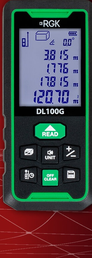 Лазерный дальномер RGK DL100G